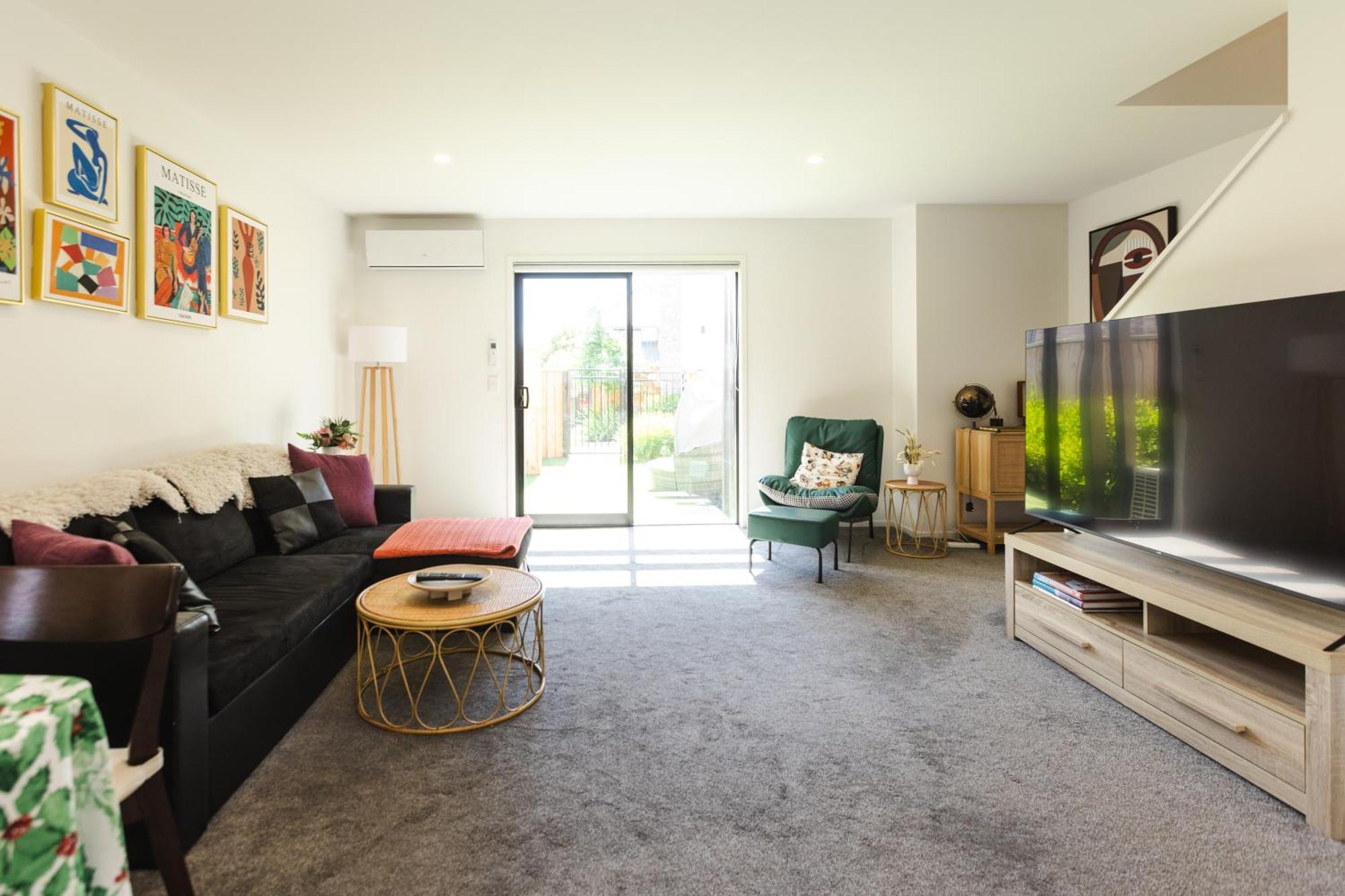 Modern 2 Bedroom By Hagley Park 크라이스트처치 외부 사진